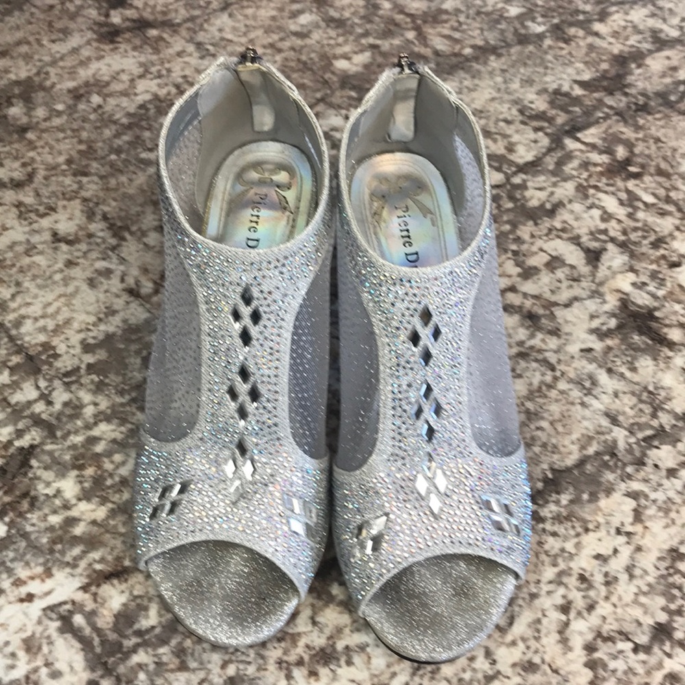 Sparkly Rhinestone Heels 7